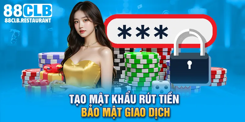 Tạo mật khẩu rút tiền bảo mật giao dịch