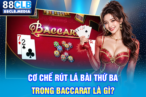 Cơ chế rút lá bài thứ ba trong Baccarat là gì?